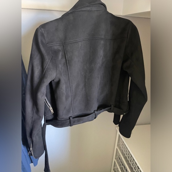 Forever 21 black leather Jacket size S new without tag - Picture 5 of 5